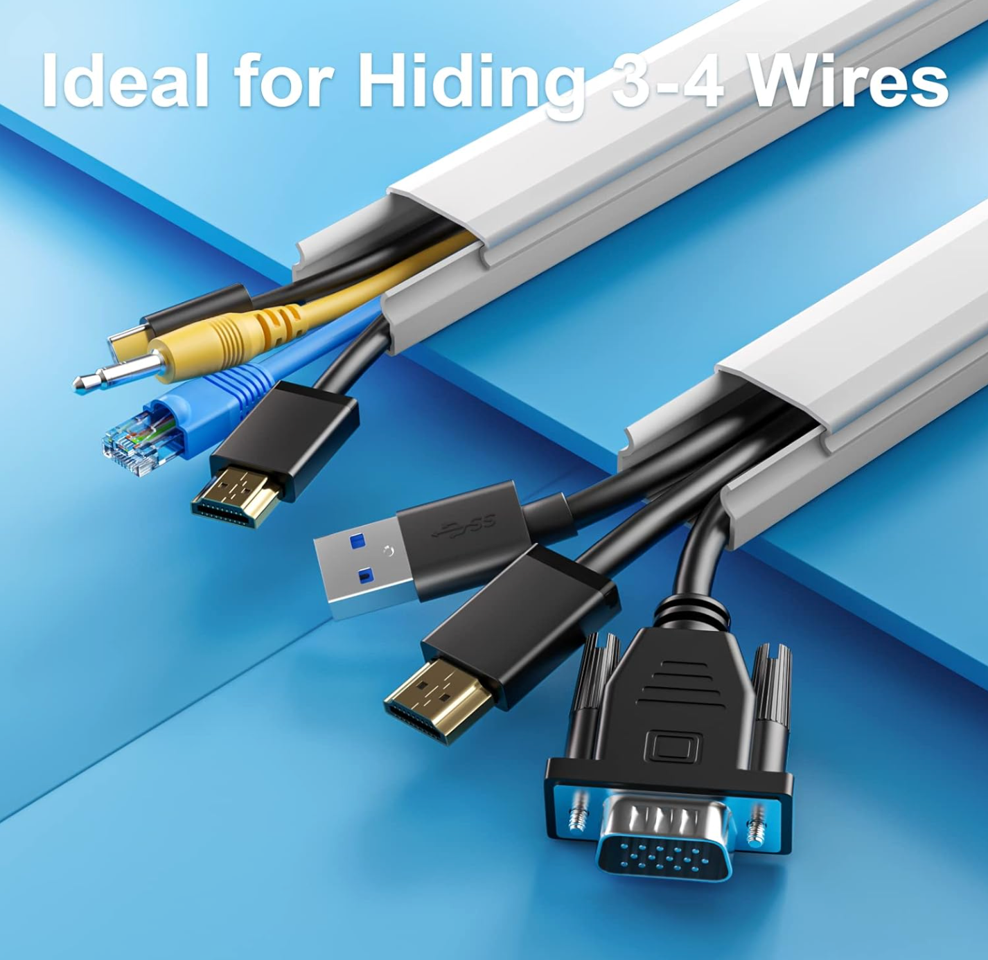 Pobrik™ Premium Cable Cover Kit 4 ft