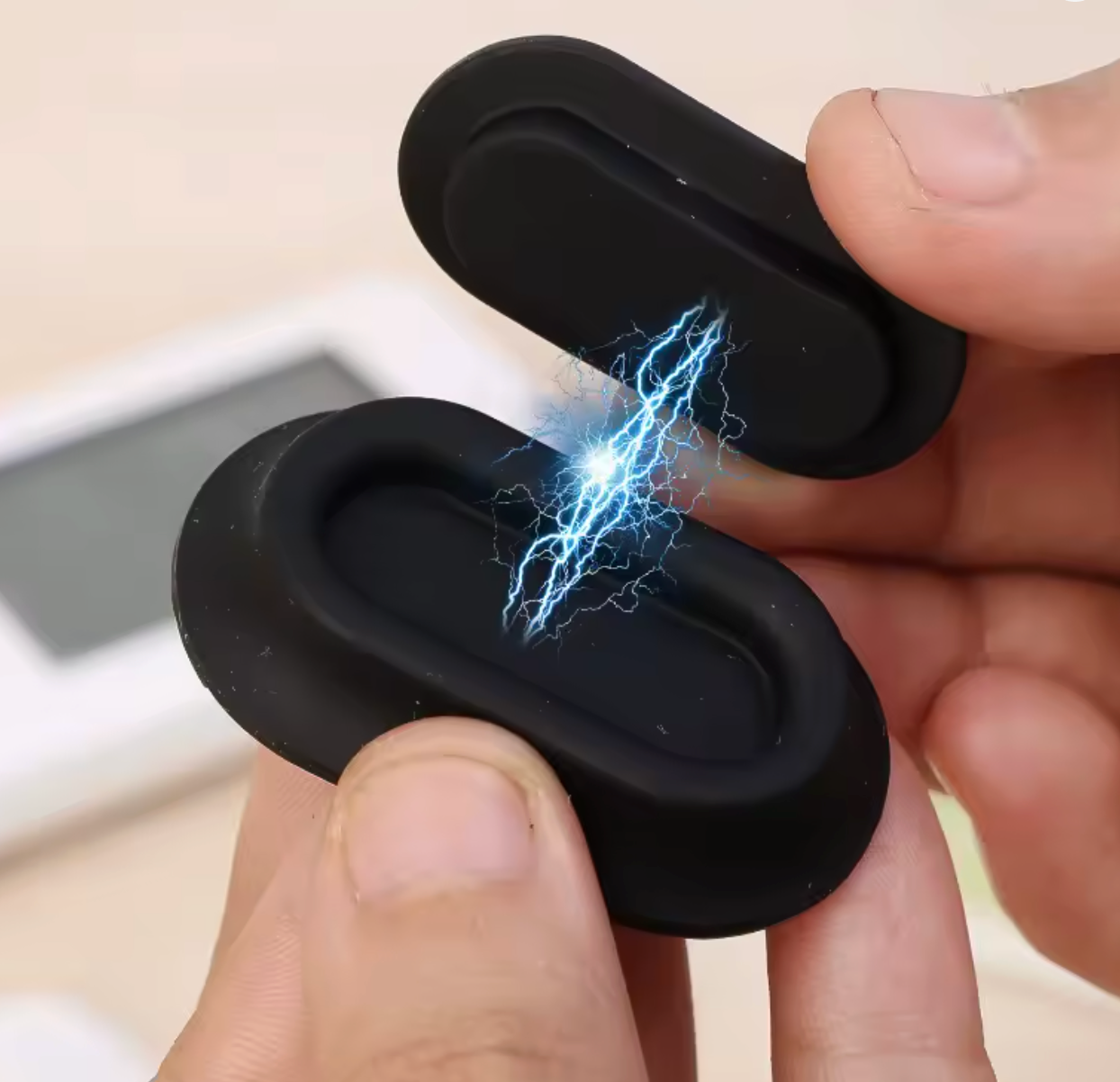 Pobrik™ Magnetic Remote Holder — Self‑Adhesive