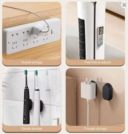 Pobrik™ Magnetic Remote Holder — Self‑Adhesive