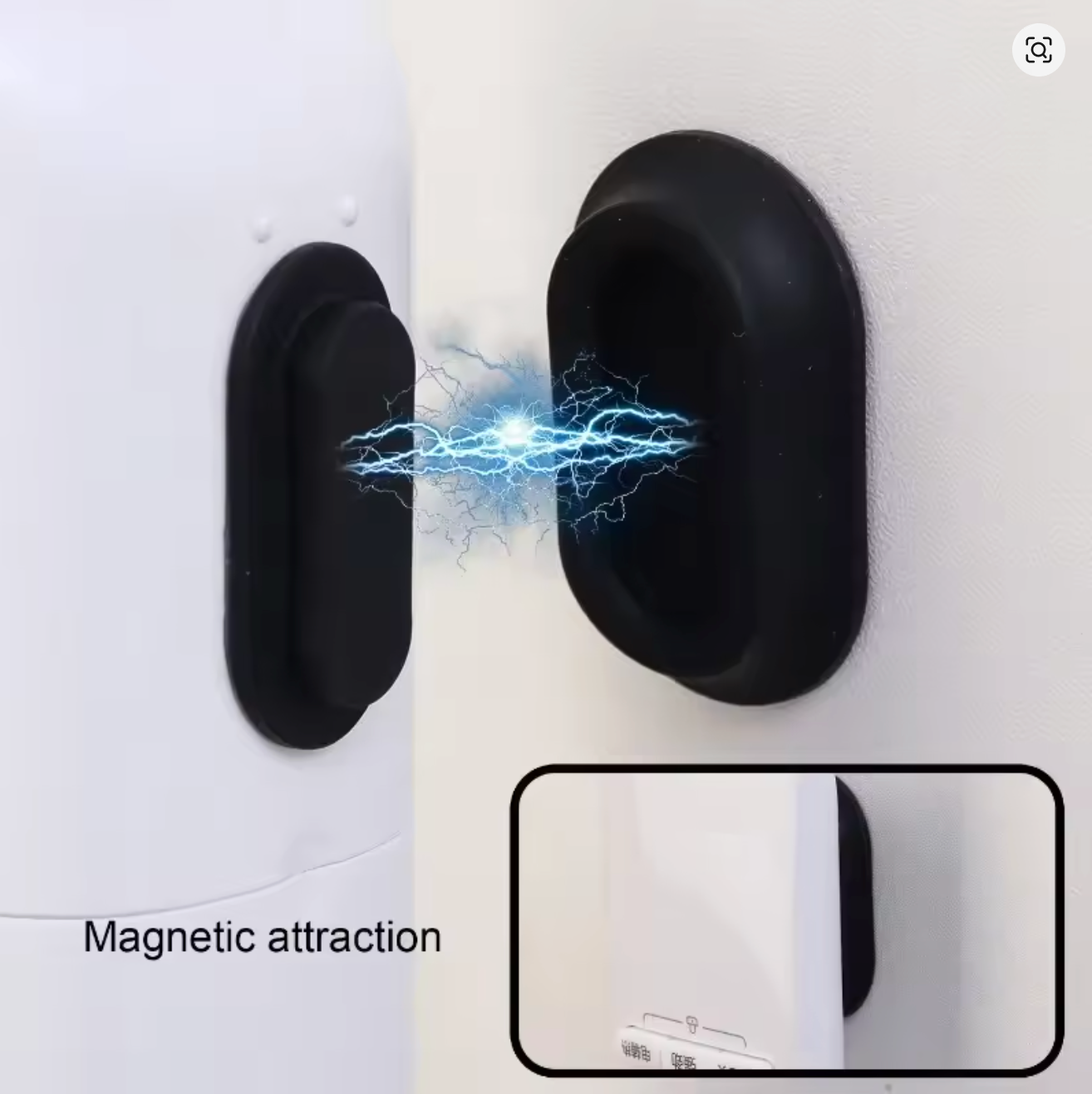 Pobrik™ Magnetic Remote Holder — Self‑Adhesive
